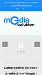 Mobile Screenshot of mediasolution.fr